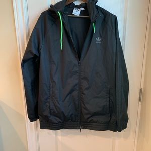 Like new adidas hooded jacket XL